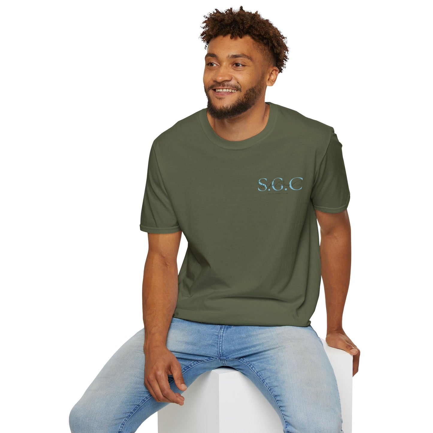 S.G.C. Logo Small Unisex Softstyle T-Shirt