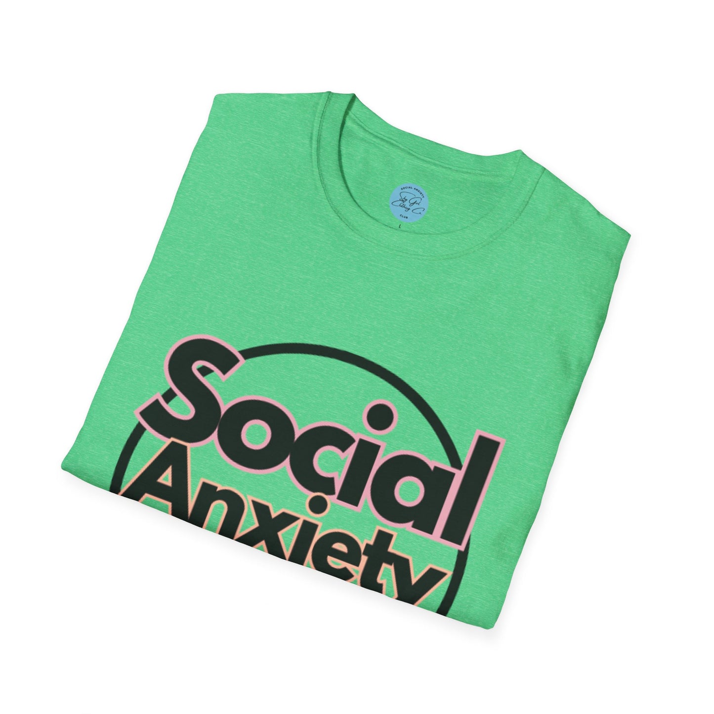 Social Anxiety Club Unisex Softstyle T-Shirt- Standard