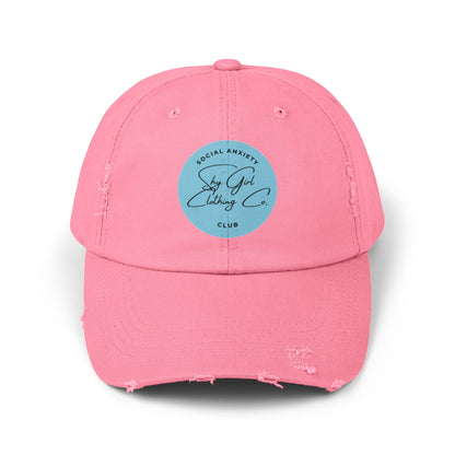 Shy Girl Clothing Co. Unisex Distressed Hat