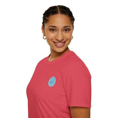 Comfort Zone Unisex Softstyle T-Shirt- Standard Colour Logo Back