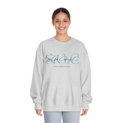Shy Girl Clothing Co. Logo Unisex DryBlend® Crewneck Sweatshirt- Standard