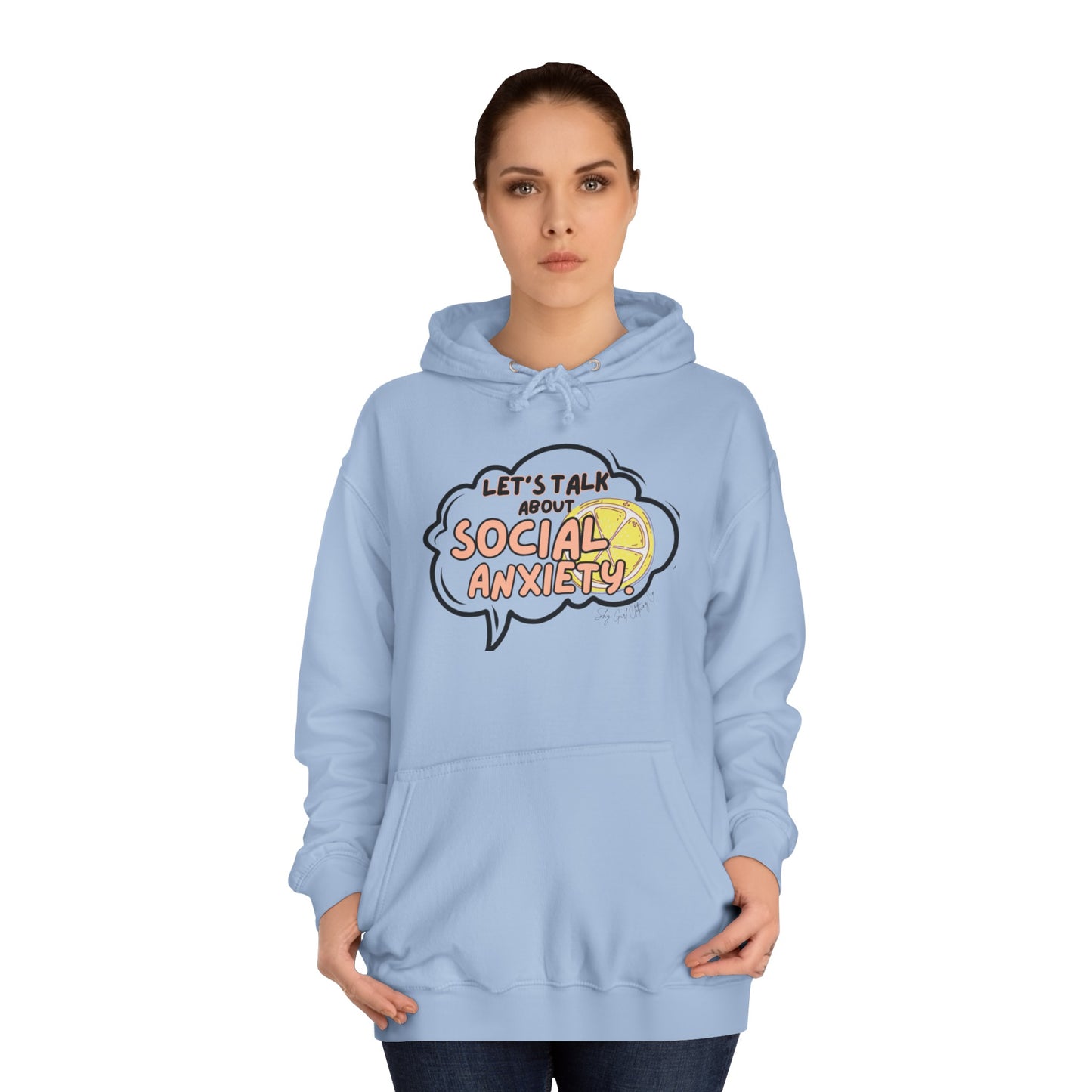 Let's Talk S.A. Unisex College Hoodie