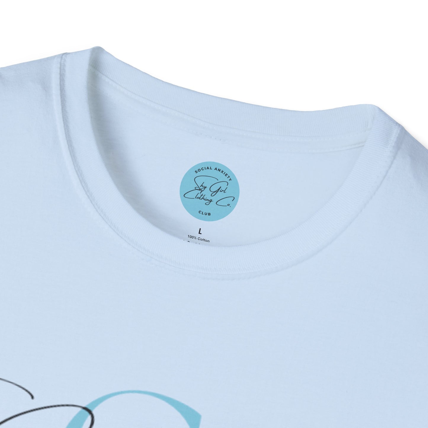 Shy Girl Clothing Co. Unisex Softstyle T-Shirt- Standard Logo