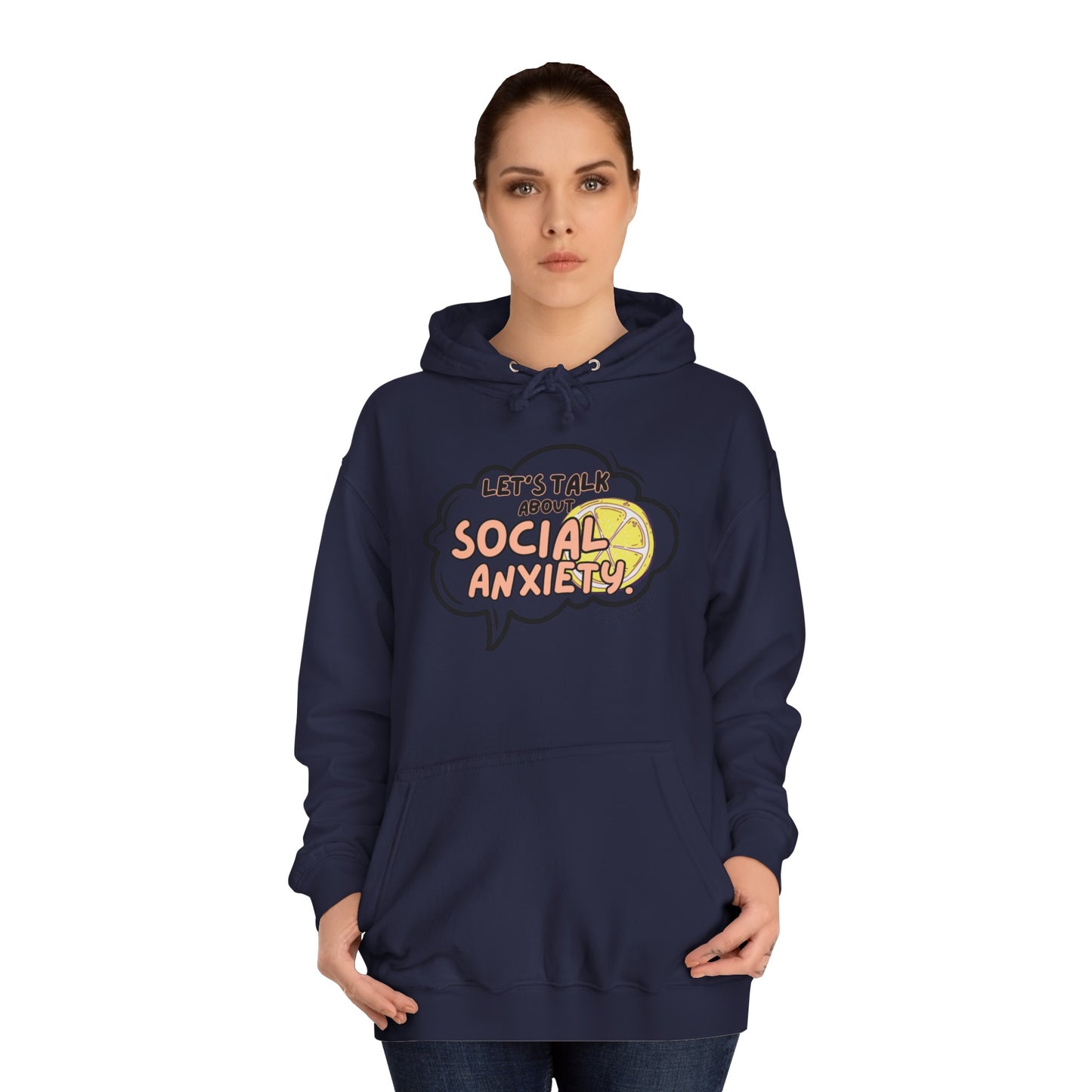 Let's Talk S.A. Unisex College Hoodie