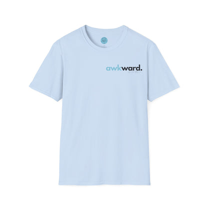 Awkward Unisex Softstyle T-Shirt- Small Logo