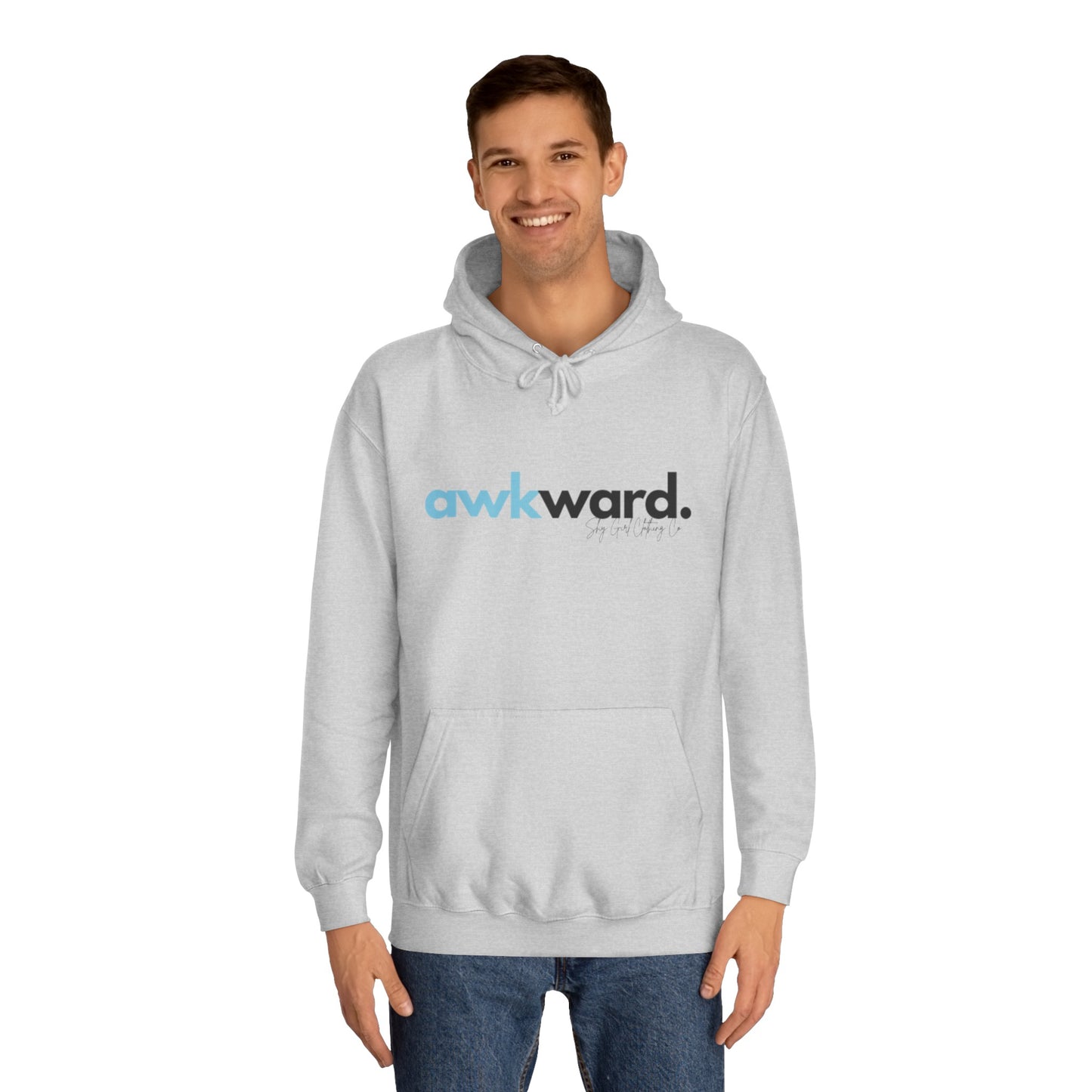 Awkward Unisex College Hoodie
