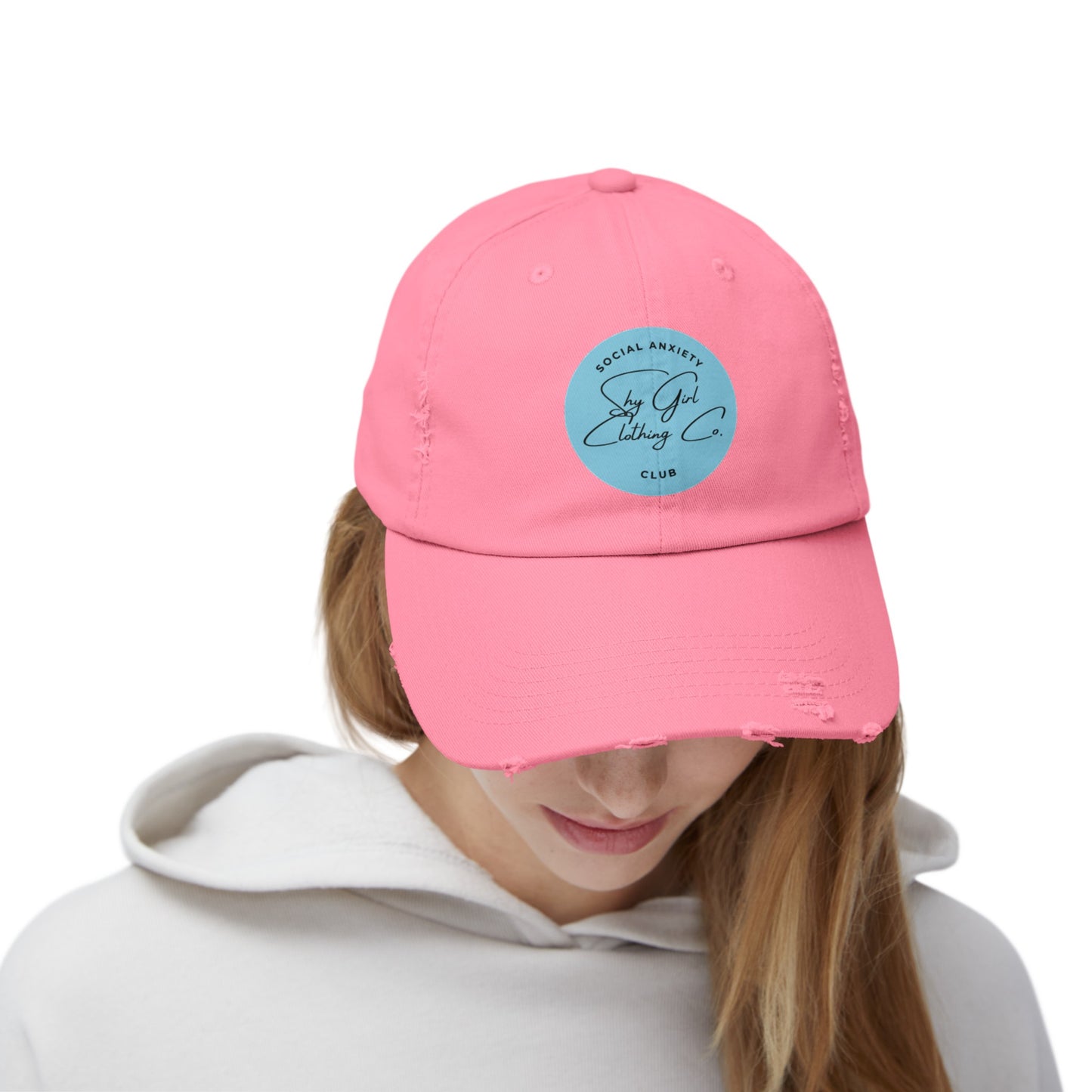Shy Girl Clothing Co. Unisex Distressed Hat