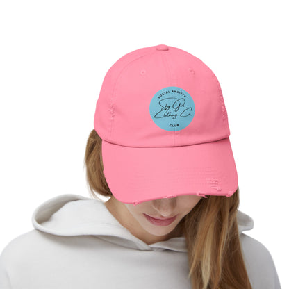 Shy Girl Clothing Co. Unisex Distressed Hat