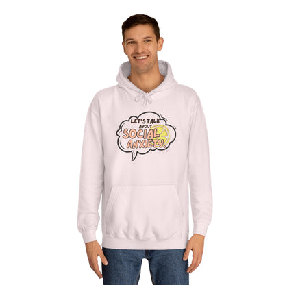 Let's Talk S.A. Unisex College Hoodie