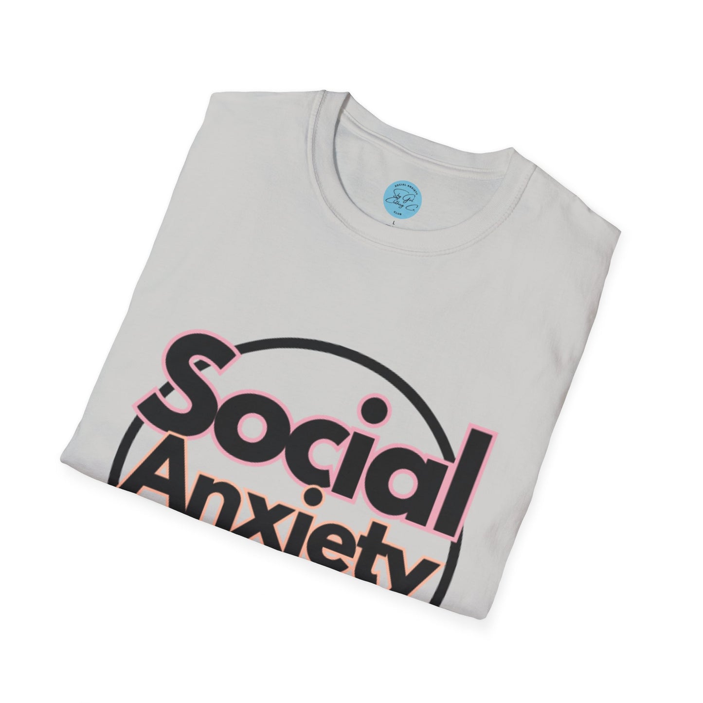 Social Anxiety Club Unisex Softstyle T-Shirt- Standard