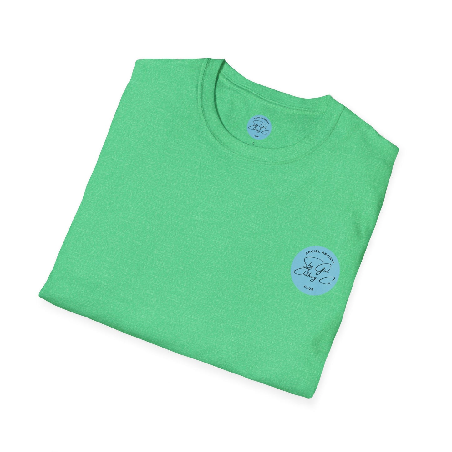 Comfort Zone Unisex Softstyle T-Shirt- Standard Colour Logo Back