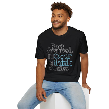 Rest Assured Unisex Softstyle T-Shirt- Standard Front