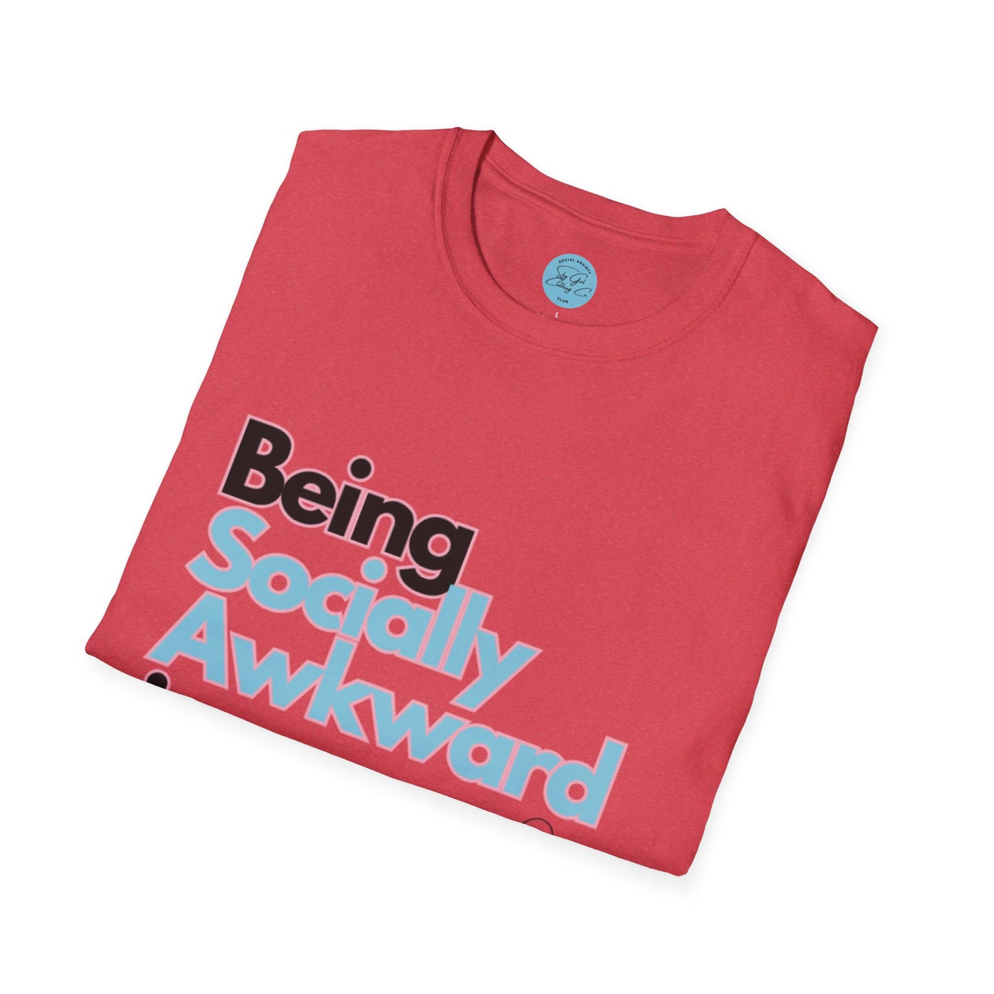 Being Socially Awkward is my Super Power Unisex Softstyle T-Shirt- Butterfly
