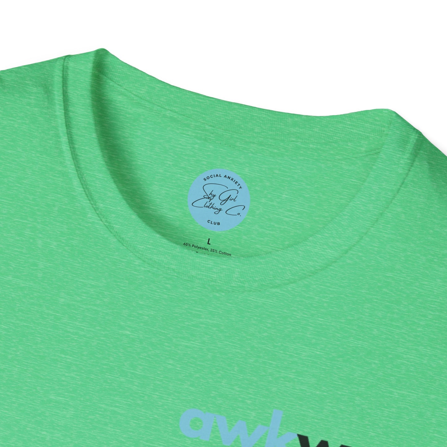 Awkward Unisex Softstyle T-Shirt- Small Logo