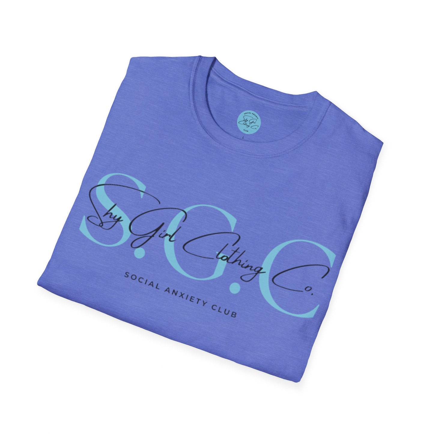 Shy Girl Clothing Co. Unisex Softstyle T-Shirt- Standard Logo
