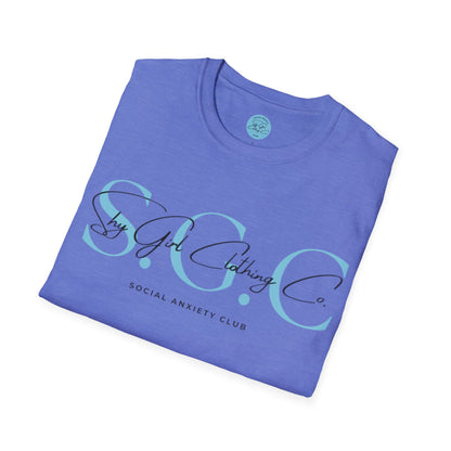 Shy Girl Clothing Co. Unisex Softstyle T-Shirt- Standard Logo