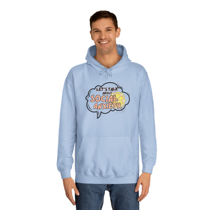 Let's Talk S.A. Unisex College Hoodie