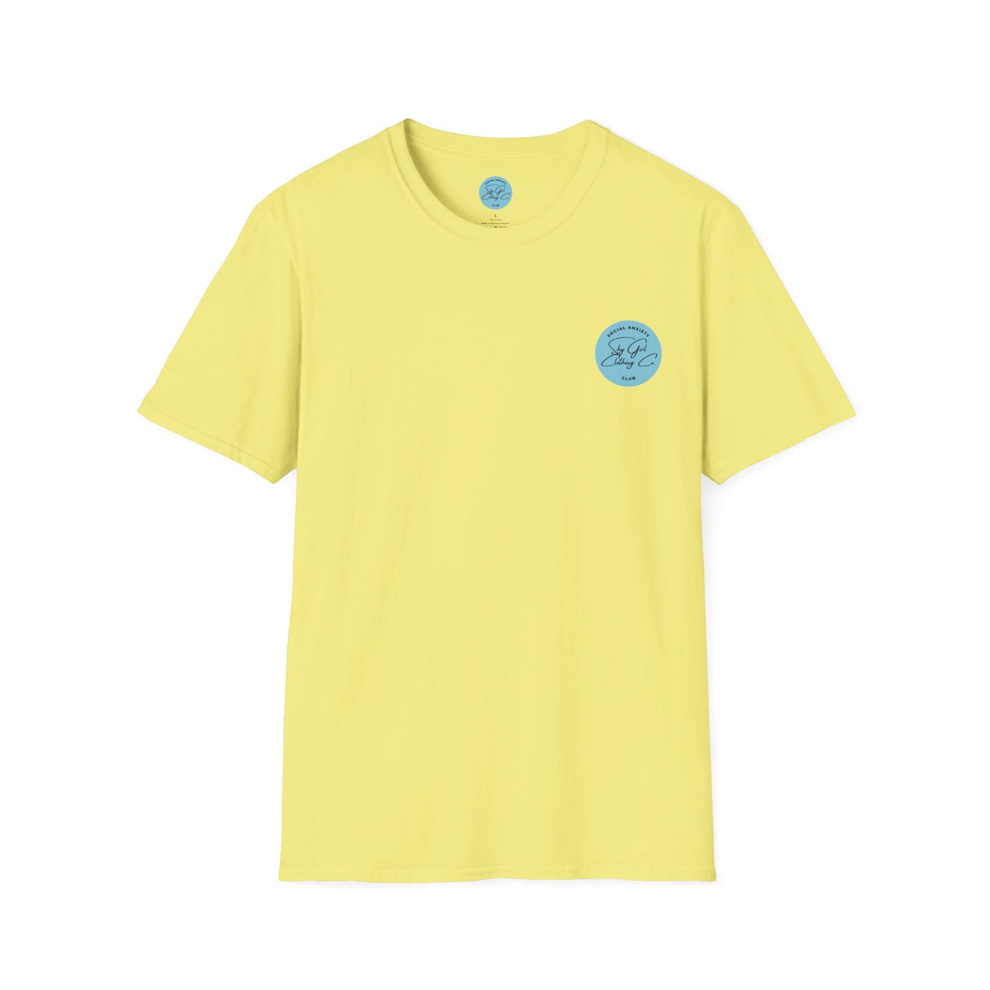 Comfort Zone Unisex Softstyle T-Shirt- Standard Logo Back