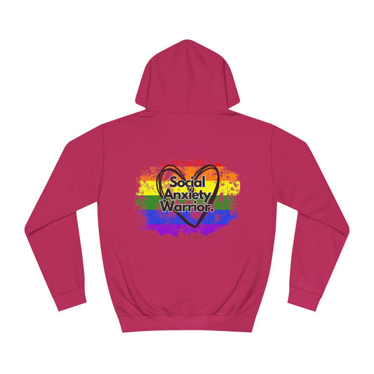Rainbow Unisex College Hoodie