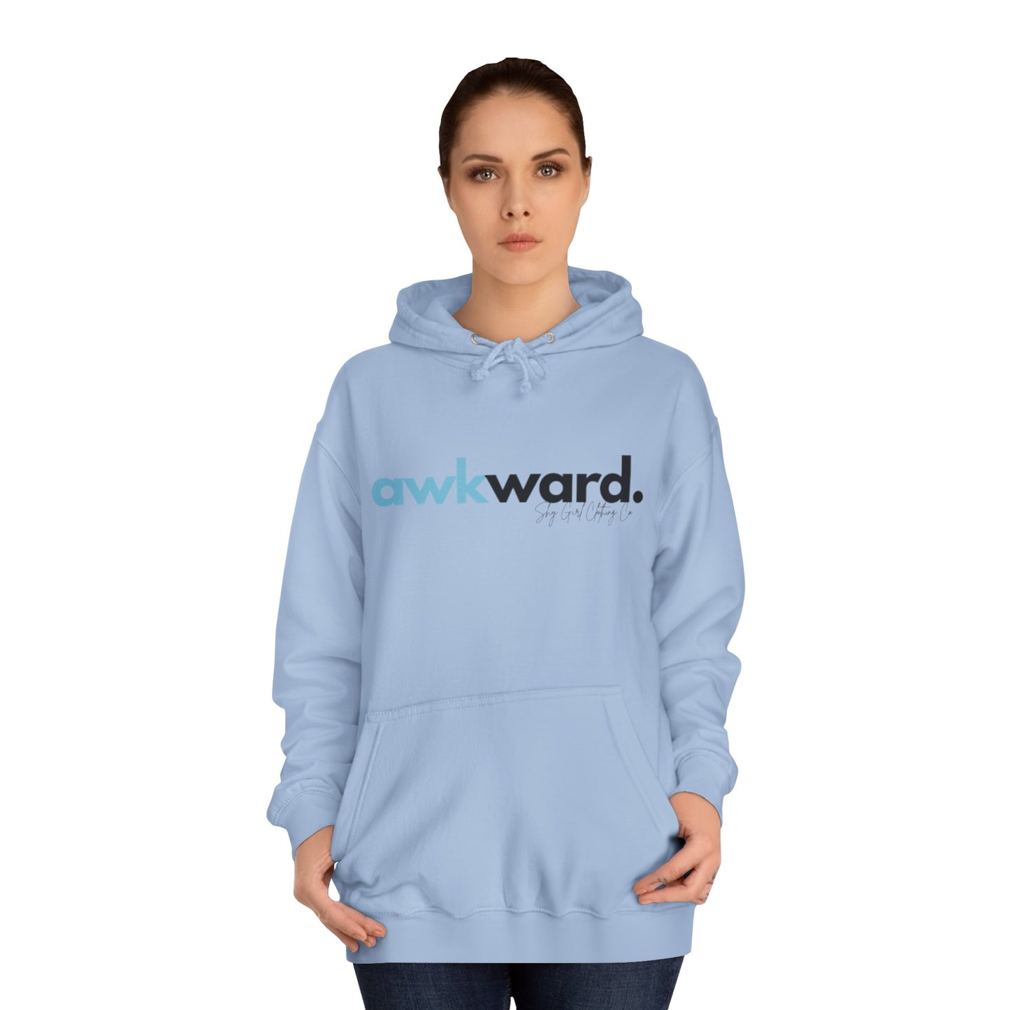 Awkward Unisex College Hoodie