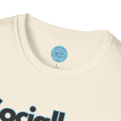 Socially Anxious and Fabulous Unisex Softstyle T-Shirt- Standard
