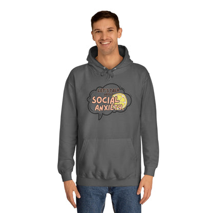 Let's Talk S.A. Unisex College Hoodie