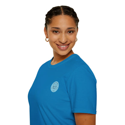 Comfort Zone Unisex Softstyle T-Shirt- Standard Logo Back