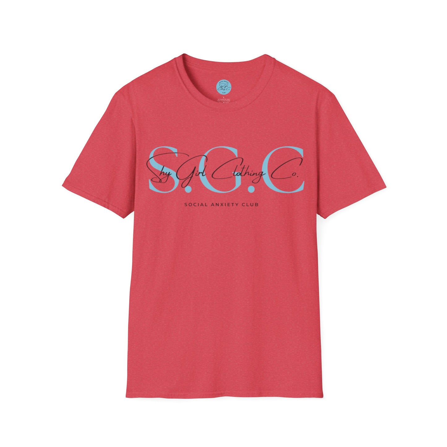 Shy Girl Clothing Co. Unisex Softstyle T-Shirt- Standard Logo