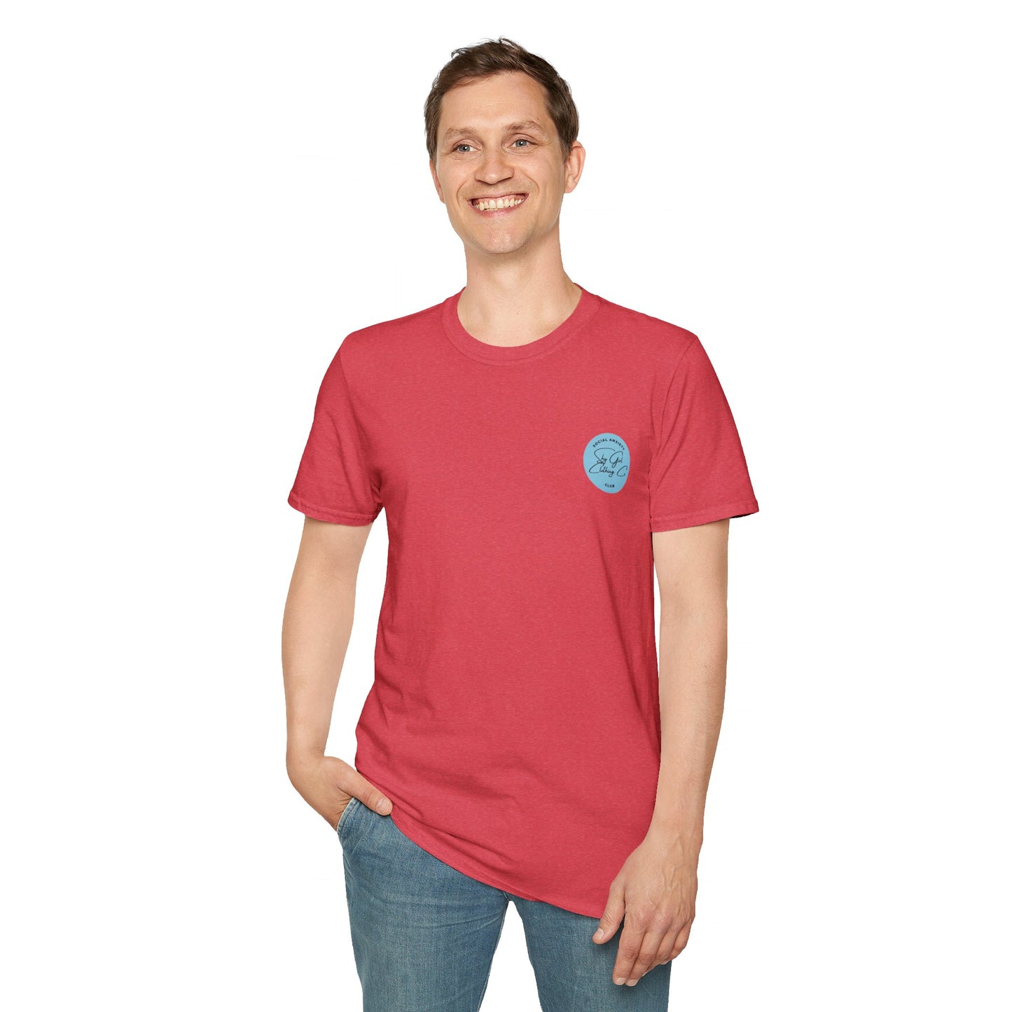 Comfort Zone Unisex Softstyle T-Shirt- Standard Logo Back