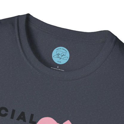 Social Anxiety Warrior Unisex Softstyle T-Shirt- Standard Girl Power