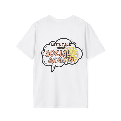 Let's Talk S.A. Unisex Softstyle T-Shirt-Logo Back