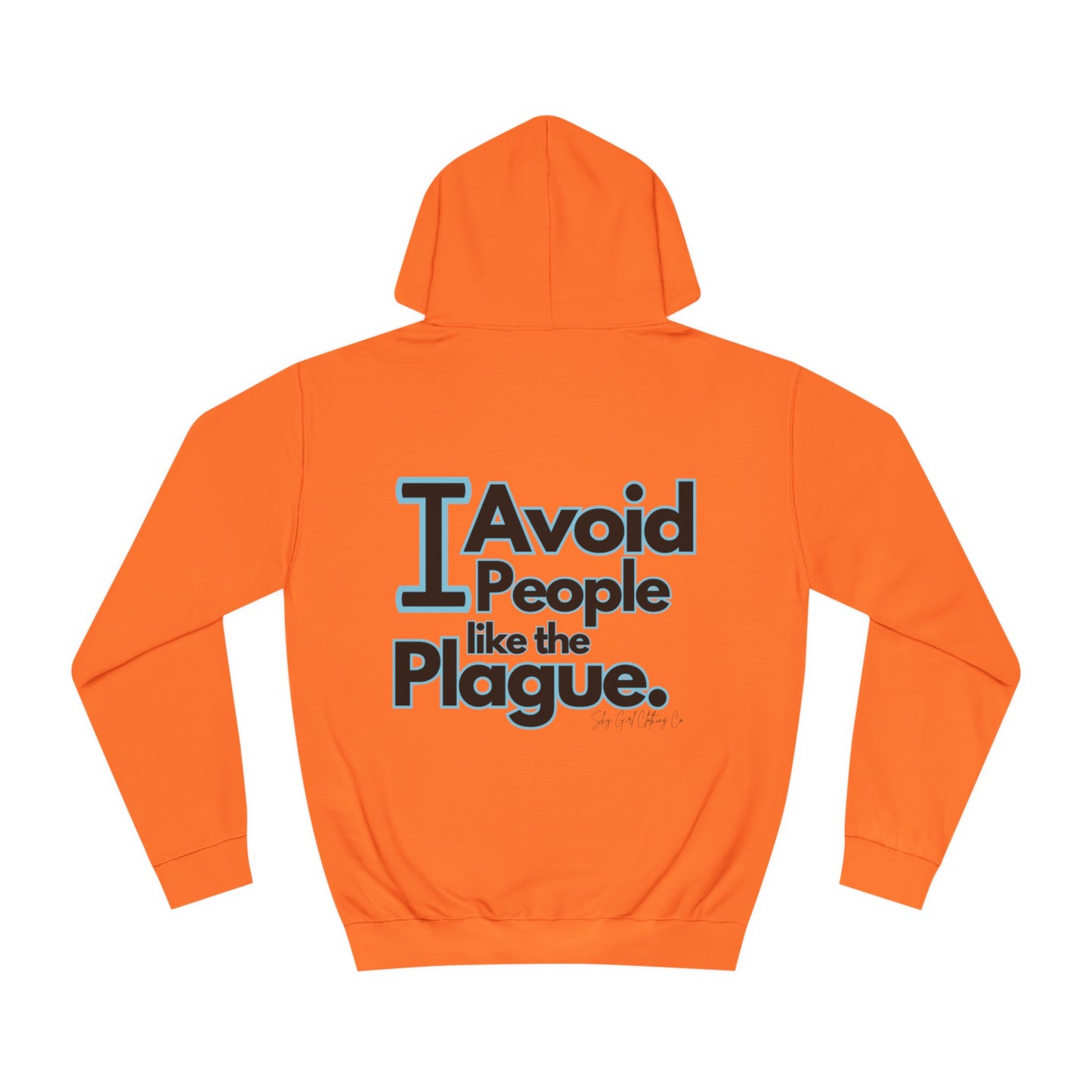 People Plague Unisex College Hoodie- Standard Logo Back