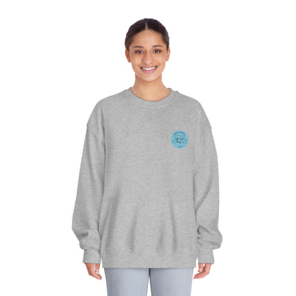 Rest Assured Unisex DryBlend® Crewneck Sweatshirt- Standard Logo Back