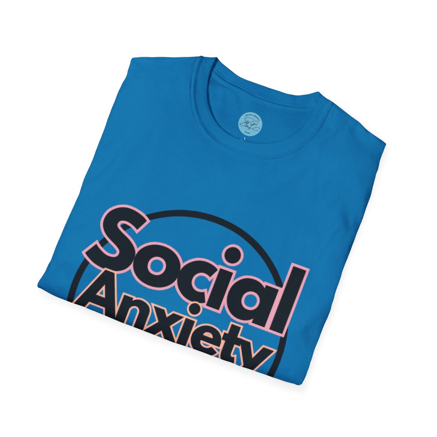 Social Anxiety Club Unisex Softstyle T-Shirt- Standard