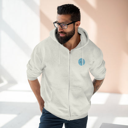 Social Anxiety Club Unisex Zip Hoodie- Standard Logo
