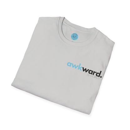 Awkward Unisex Softstyle T-Shirt- Small Logo