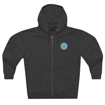 Social Anxiety Club Unisex Zip Hoodie- Standard Logo