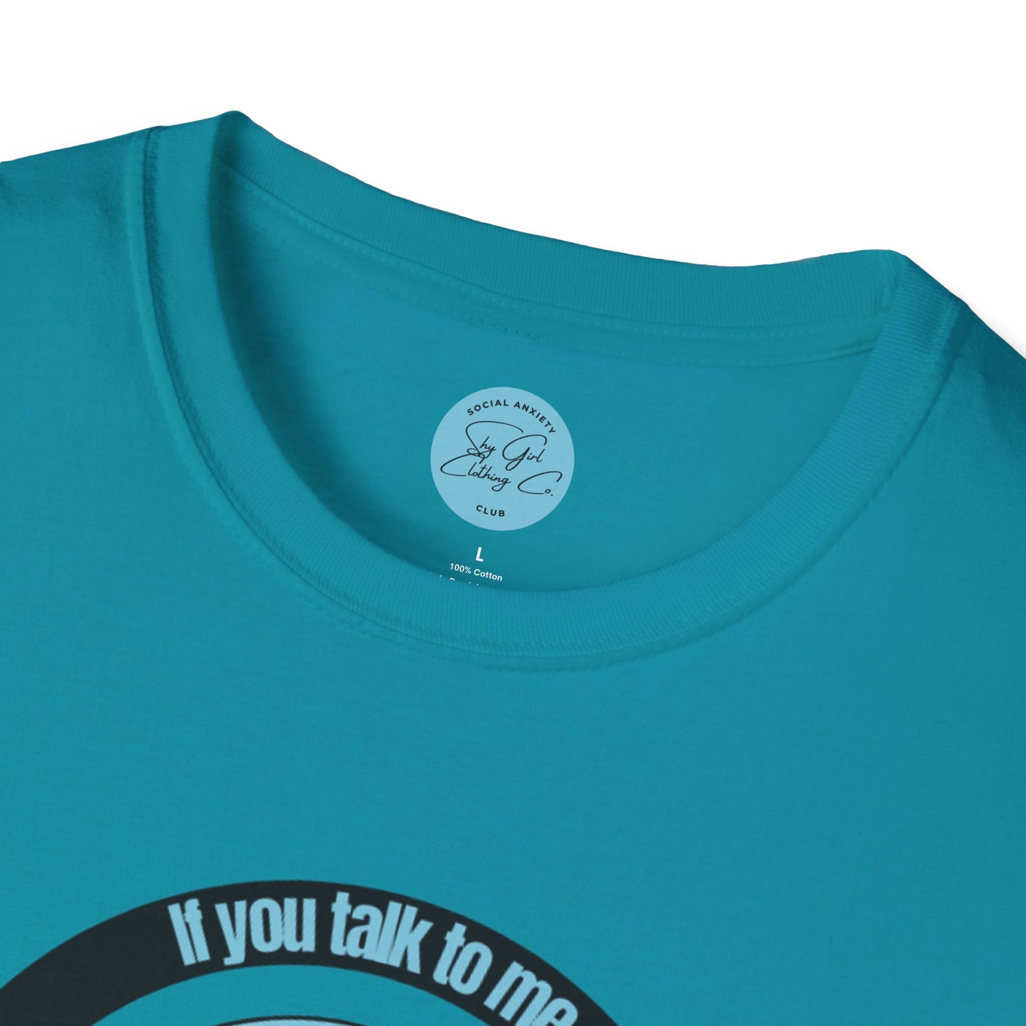 Run Away Unisex Softstyle T-Shirt- Standard Logo