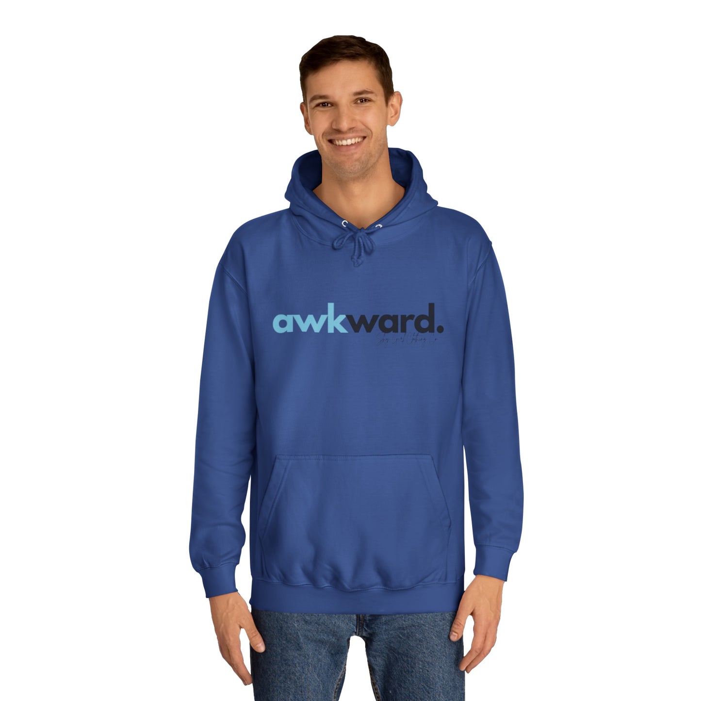 Awkward Unisex College Hoodie