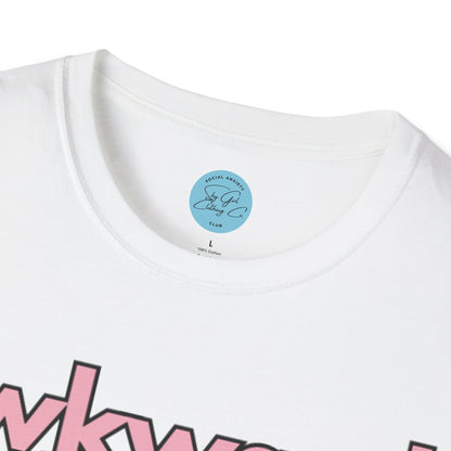 Awkward is my Norm Unisex Softstyle T-Shirt- Floral