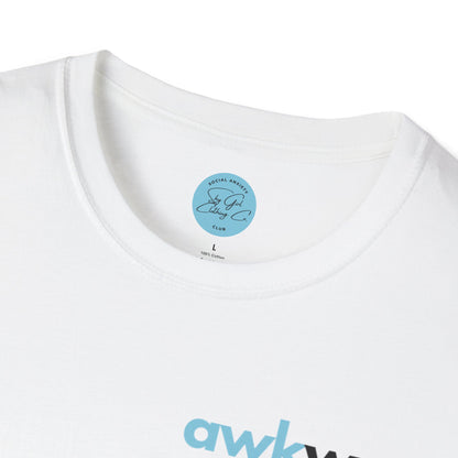 Awkward Unisex Softstyle T-Shirt- Small Logo