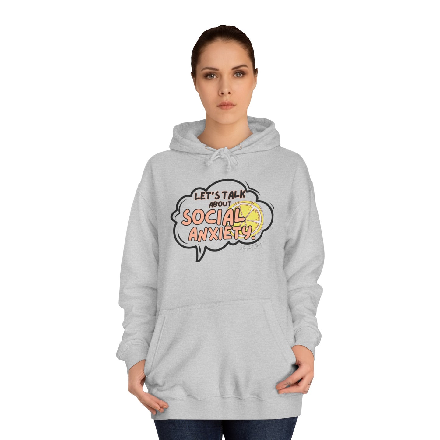 Let's Talk S.A. Unisex College Hoodie